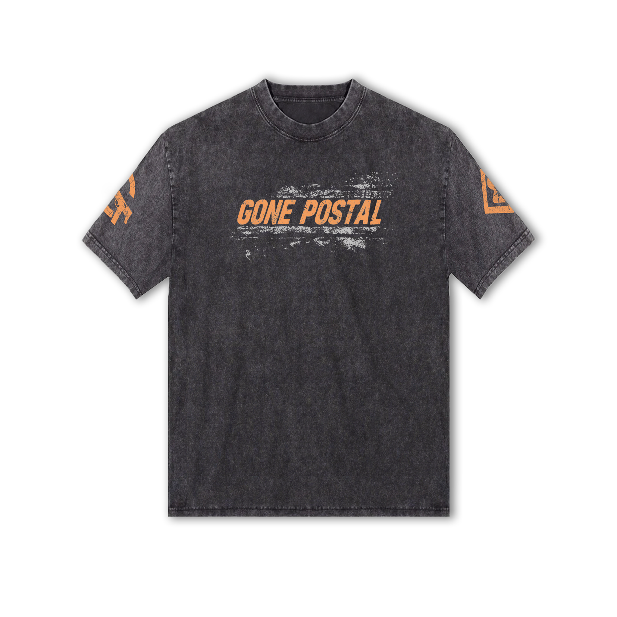 Orange Distressed
